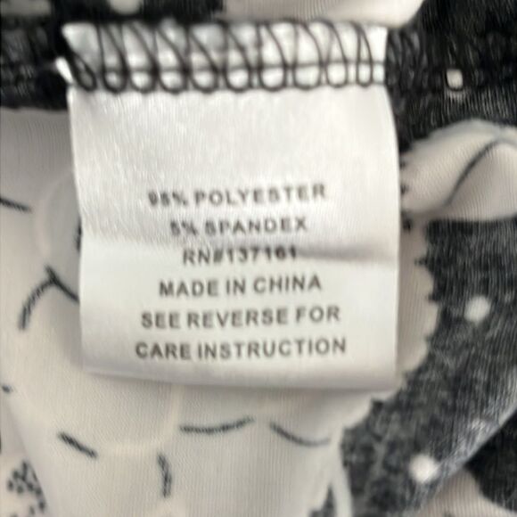 Shannon Ford New York Black with Raised White Floral Design On or Off Shoulder - Picture 8 of 8